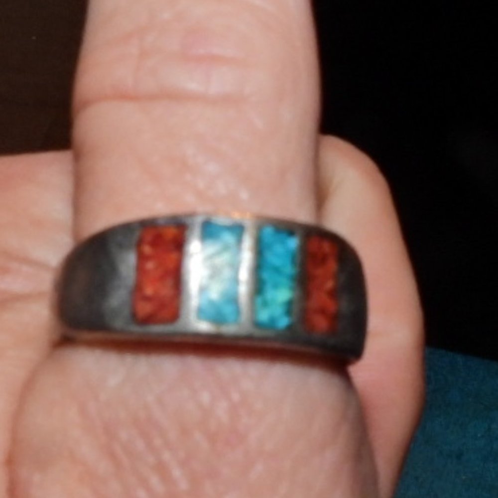 Cocktail Ring Southwestern Size 8